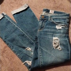 AG Adriano Goldschmied Stilt Roll-Up Jeans